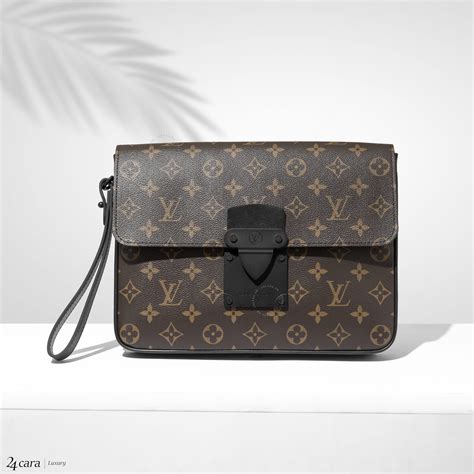 lv a4 bag|S Lock A4 Pouch Monogram Macassar Canvas .